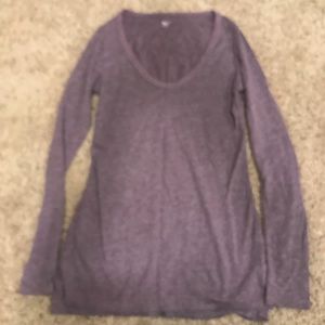 Women’s GAP purple size small long sleeve t/shirt